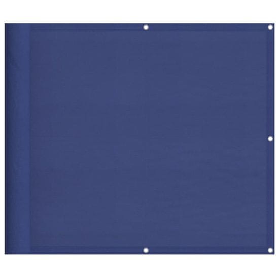 Vidaxl Balkonová zástěna modrá 90 x 700 cm 100% polyester oxford