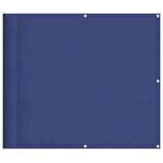 Vidaxl Balkonová zástěna modrá 90 x 800 cm 100% polyester oxford