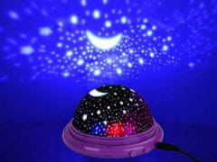 Verk 18247 Projektor noční oblohy LED modrý