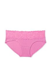 Victoria Secret Dámské kalhotky Lace Waist růžové M