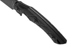 Fox Knives FE-018 EDGE LYCOSA 1 BLACK taktický nůž 12,5 cm, Stonewash, černá, G10