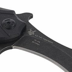 Fox Knives FE-016 EDGE THE CLAW 2 kapesní taktický nůž - karambit 6,9 cm, Stonewash, černá, G10