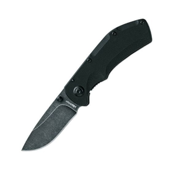 Fox Knives FE-023 EDGE POP SMOKE kapesní nůž 6,8 cm, Stonewash, černá, G10
