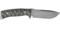 Fox Knives FX-131 MBSW PRO-HUNTER lovecký nůž 11 cm, Stonewash, černá, Micarta, kožené pouzdro