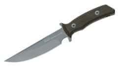 Fox Knives FX-1666TK EXAGON taktický nůž 14 cm, zelená, Micarta, nylonové pouzdro MOLLE