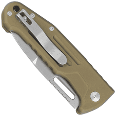 Fox Knives FX-503SP OD NEW SMARTY kapesní nůž 8 cm, Stonewash, zelená, hliník, nylonové pouzdro