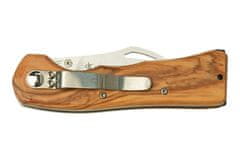 Fox Knives FX-409 OL SPORA MUSHROOM kapesní houbařský nůž 6,5 cm, olivové dřevo