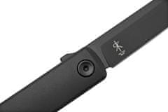 Fox Knives FX-543 ALB CHNOPS kapesní nůž 7,5 cm, celočerná, hliník