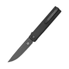 Fox Knives FX-543 ALB CHNOPS kapesní nůž 7,5 cm, celočerná, hliník