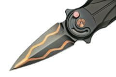 Fox Knives FX-551 TiCOP SATURN kapesní nůž 6,5 cm, černá, měď, titan