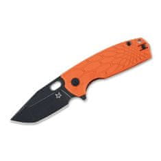 Fox Knives FX-612 ORB FOX kniva CORE TANTO FOLDING KNIFE STAINLESS STEEL N690co TOP SHIELD BLACK STONEWASHED B