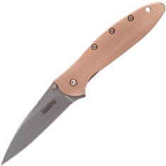 Kershaw K-1660CU LEEK - COPPER kapesní nůž 7,6 cm, Stonewash, měď