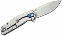 Kershaw K-2036 LUCID kapesní nůž s asistencí 8,1 cm, Stonewash, modrá, GFN, ocel