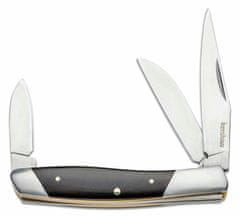 Kershaw K-4386 IREDALE kapesní nůž se třemi čepelemi, černá, Micarta, ocel