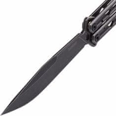 Kershaw K-5150BW LUCHA kapesní nůž - motýlek 11,7 cm, Blackwash, celoocelový
