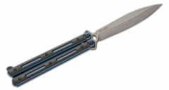 Kershaw K-5150CF LUCHA - CARBON FIBER kapesní nůž - motýlek 11,7 cm, Stonewash, uhlíkové vlákno