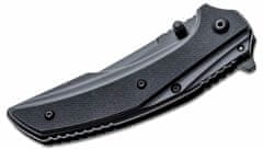 Kershaw K-8320BLK OUTRIGHT BLACK kapesní nůž s asistencí 7,6 cm, celočerná, G10, ocel