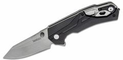 Kershaw K-8655 DRIVETRAIN kapesní záchranářský nůž 8 cm, Stonewash, černá, GFN