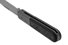 LionSteel CK0111 CF Barlow kapesní nůž 7,5 cm, Spear Point, titan, uhlíkové vlákno