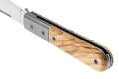 LionSteel CK0112 UL Barlow kapesní nůž 7,5 cm, Clip Point, titan, olivové dřevo