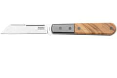 LionSteel CK0115 UL Barlow kapesní nůž 7,5 cm, Sheepfoot, titan, olivové dřevo