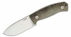 LionSteel M2M CVG outdoorový nůž 9 cm, zelená, Micarta, kožené pouzdro