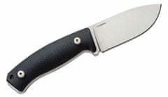 LionSteel M2M GBK outdoorový nůž 9 cm, černá, G10, kožené pouzdro