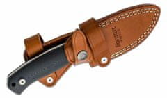 LionSteel M2M GBK Fixed Blade M390 satin blade, G10 rukojeť, kožený sheath