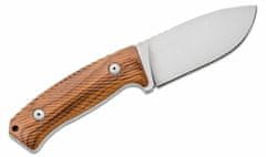 LionSteel M3 ST lovecký nůž 10,5 cm, dřevo Santos, kožené pouzdro