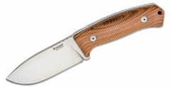 LionSteel M3 ST Hunting fix nůž s NIOLOX blade Santos wood handle, kožený sheath
