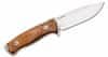 M5 ST Fixed nůž nůž SLEIPNER blade Santos wood handle, kožený sheath