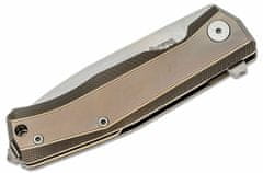 LionSteel MT01 BR Folding nůž M390 blade, BRONZE Titanium handle