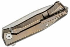 LionSteel MT01 BR Folding nůž M390 blade, BRONZE Titanium handle