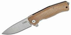 LionSteel MT01 CVN Folding nůž M390 blade, NATURAL Canvas handle