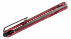 LionSteel MT01A RB Folding nůž OLD BLACK M390 blade, RED aluminum handle