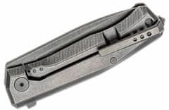 LionSteel MT01B BW Folding nůž M390 blade, Titanium handle, FULL OLD BLACK