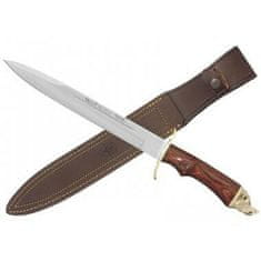 Muela ALCARAZ-26N 260mm blade, stag handle, brass wild boar head cap