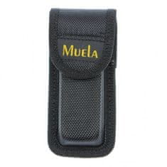 Muela BT-9OL.M 85mm lock back blade, olive wood and black micarta bolsters