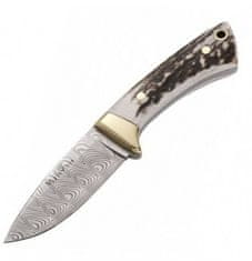 Muela COL-7DAM 70mm full tang,Stainless ocel Damascus blade, stag scales