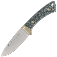 Muela COL-7G 70mm blade, full tang, brass bolsters and granit stone handle