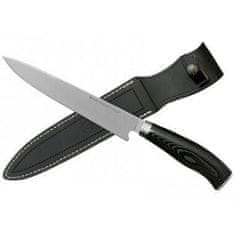 Muela GAUCHO-20M 200mm blade, černá micarta handle, stainless steel guard
