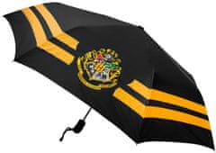 CurePink Skládací deštník Harry Potter: Erb Bradavic - Hogwarts (průměr 112 cm)