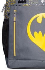 CurePink Batoh DC Comics|Batman: Bat Logo (objem 17 litrů|29 x 41 x 14 cm)