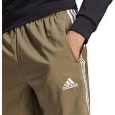 Adidas Kalhoty hnědé 164 - 169 cm/S Aeroready Essentials Chelsea 3-stripes