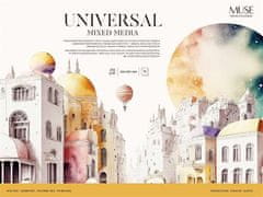 SHKOLYARYK Skicák "Mix Media Universal", mix motivů, A4+, 12 listů, PB-GB-012-104