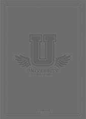 SHKOLYARYK Sešit "University International", mix motivů, A5, čtverečkovaný, 60 listů, A5-060-5407K