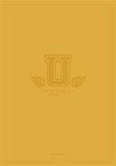 SHKOLYARYK Sešit "University International", mix motivů, A4, čtverečkovaný, 60 listů, A4-060-5405K