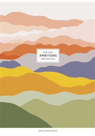 SHKOLYARYK Sešit "Ambitions", mix motivů, A4, linkovaný, 40 listů, A4-040-5228L