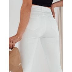 Dstreet Dámské džínové kalhoty MOLANO bílé uy1977 XL