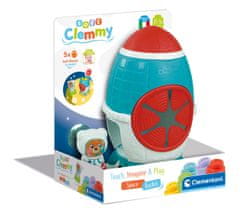 Clementoni Clemmy baby - senzorická raketa s kostičkami